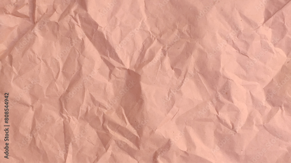 Light Brown Texture of Crumpled Paper - Abstract Background. old wrinkled paper Light Brown Texture of Crumpled Paper - Abstract Background. old wrinkled paper