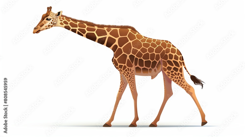 Εκτύπωση καμβά The giraffe is the tallest land animal on Earth