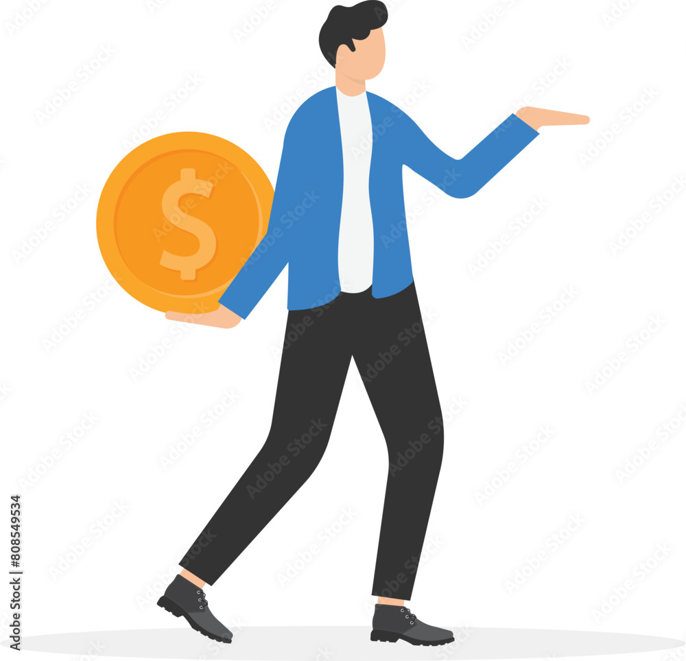 Businessman give money for contract agreement, metaphor of corruption, business corruption and cheat vector concept
Businessman give money for contract agreement, metaphor of corruption, business corruption and cheat vector concept