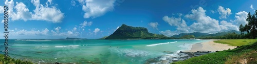 The Beauty of Coastline  A Breathtaking Landscape with Stunning Ocean