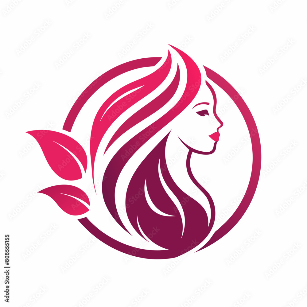 Woman with hair vector illustration on white background, beauty salon silhouette, logo, icon, svg, letter, holiday t shirt, hand drawn trendy vector illustration, hair vector Woman with hair vector illustration on white background, beauty salon silhouette, logo, icon, svg, letter, holiday t shirt, hand drawn trendy vector illustration, hair vector