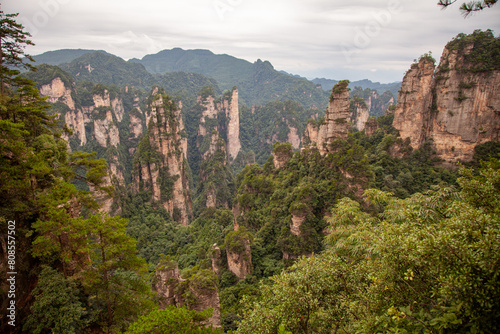 Zhangjiajie National Forest Park  northwestern part of Hunan Province  China