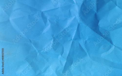 Wallpaper Mural Blue crumpled paper background. Vector texture of crumpled paper. Background paper. Textured wallpaper. Crumpled paper design Torontodigital.ca