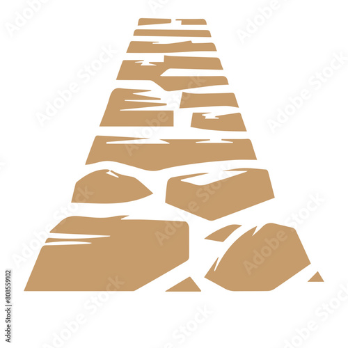 Isolated Stone Path