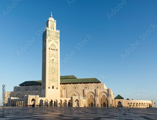 Minaret of Hassan II. Casablanca Region Western Morocco. Africa photo