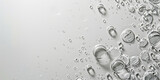 water drops on white background, water drops glass