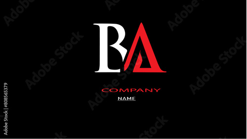 BA LOGO, DESIGN, FREE TO DAWONLOUD. photo