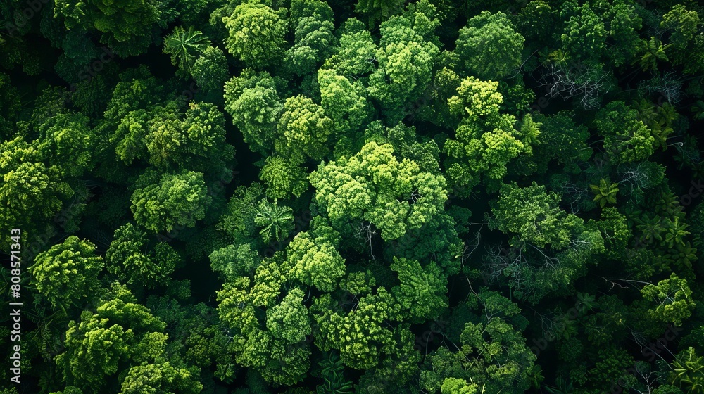 Aerial top view forest tree, Rainforest ecosystem and healthy environment concept and background, Texture of green tree forest view from above Aerial top view forest tree, Rainforest ecosystem and healthy environment concept and background, Texture of green tree forest view from above