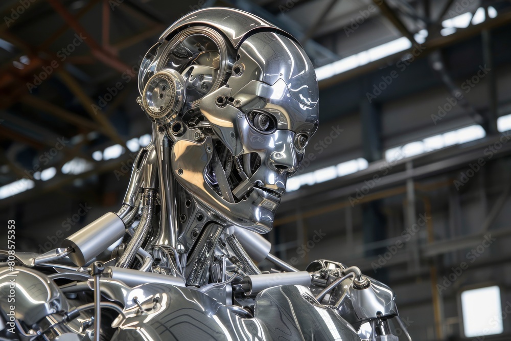 Fototapeta premium Known for its stability and resistance to corrosion, super realistic