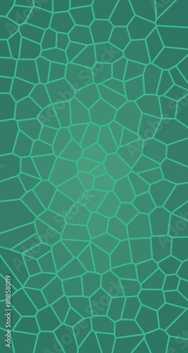 Green background with random cracks