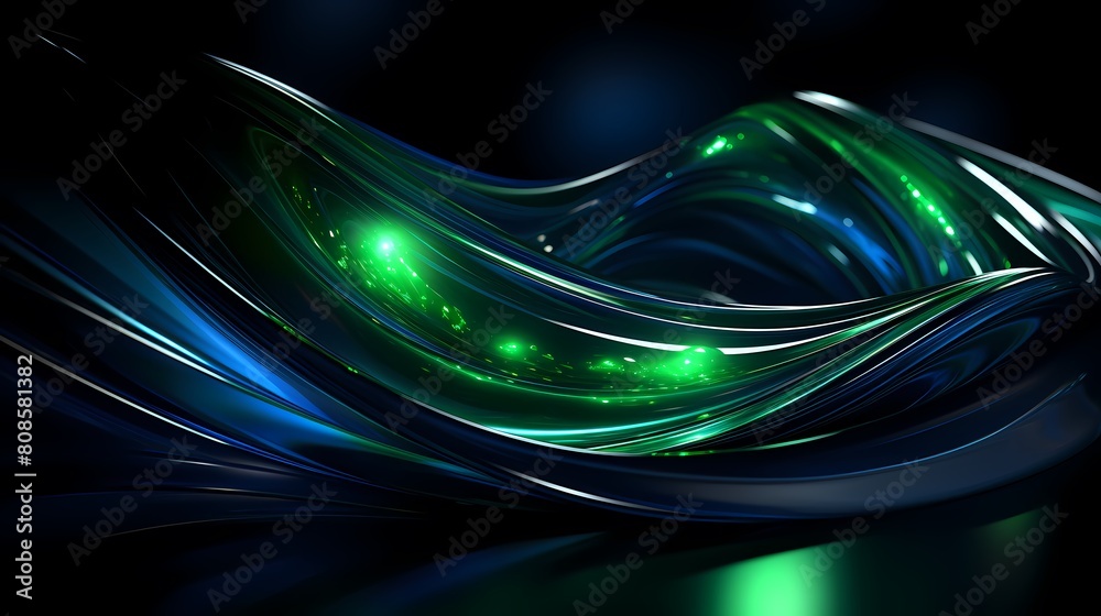 Blue-green spiral vortex fluid poster web page PPT background Blue-green spiral vortex fluid poster web page PPT background