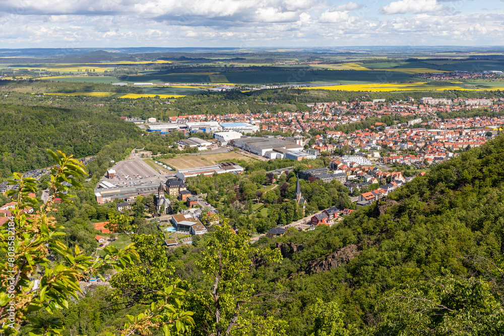 Obraz premium Bilder aus dem Bodetal Harz bei Thale