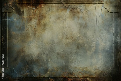 Grungy background or textue with dark vignette borders