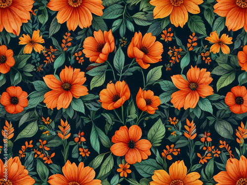 seamless floral pattern