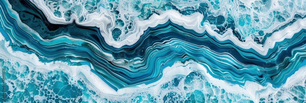 Fototapeta premium Azure Color Marble Background,Abstract Marble background