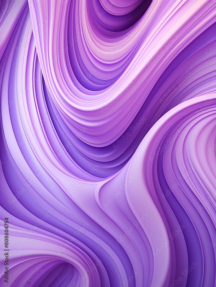 Obraz premium Purple wavy psychedelic background.