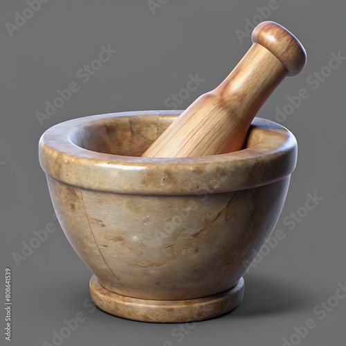 Wood pestle