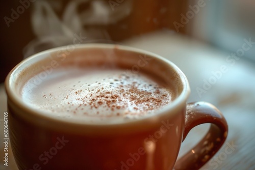 cup of hot chocolate. generative ai