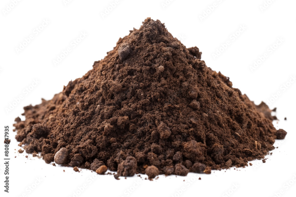 pile of soil isolated on transparent background cutout pile of soil isolated on transparent background cutout