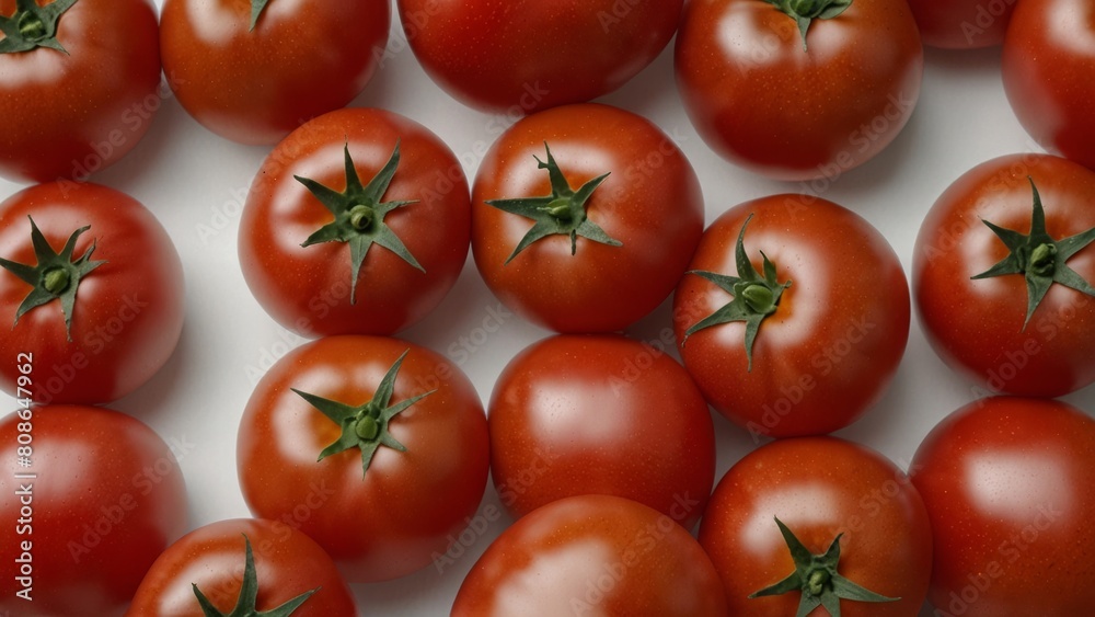 Fresh red tomatoes isolated on white background Fresh red tomatoes isolated on white background