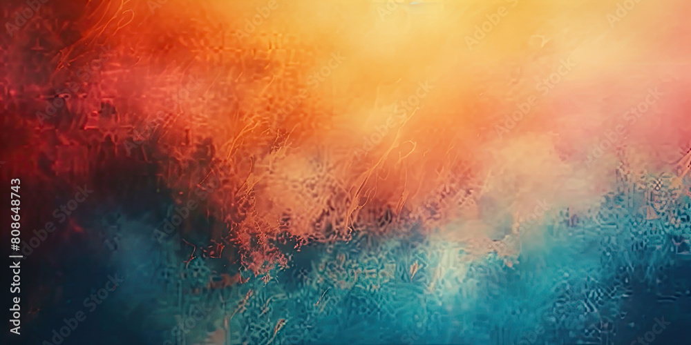 Obraz premium Misty blur background, graphic resource abstract blurred backdrop, digital art moody empty space colors, generated ai