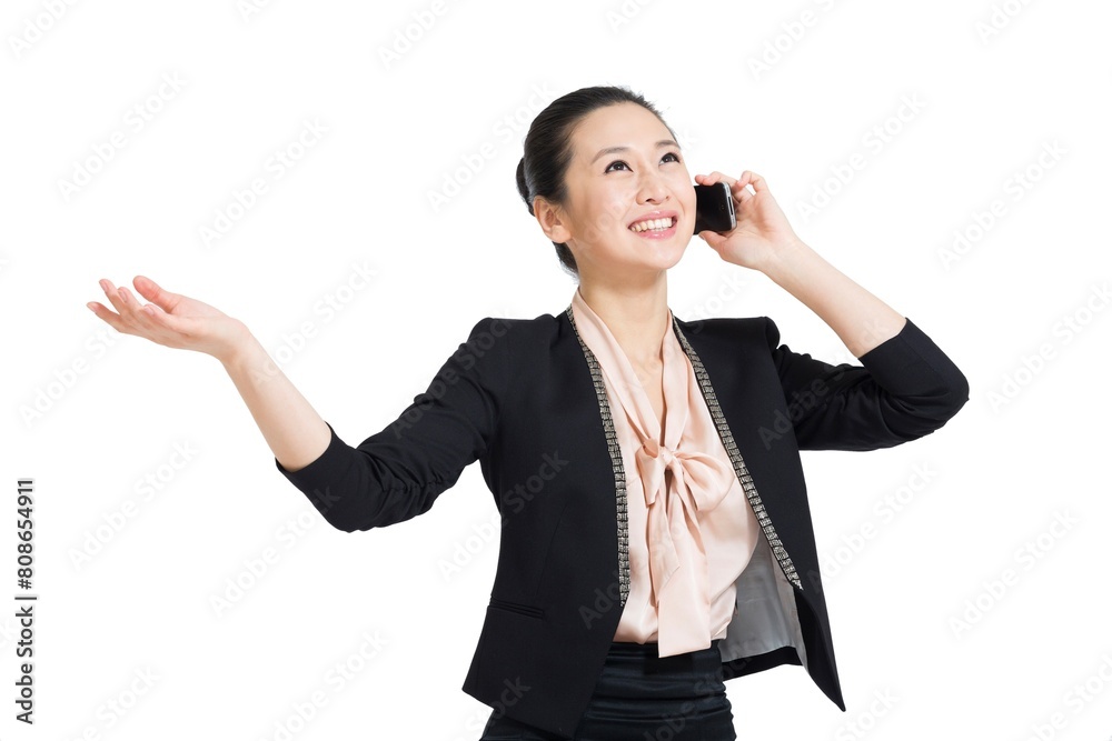 Young white-collar women shed take business travel Young white-collar women shed take business travel
