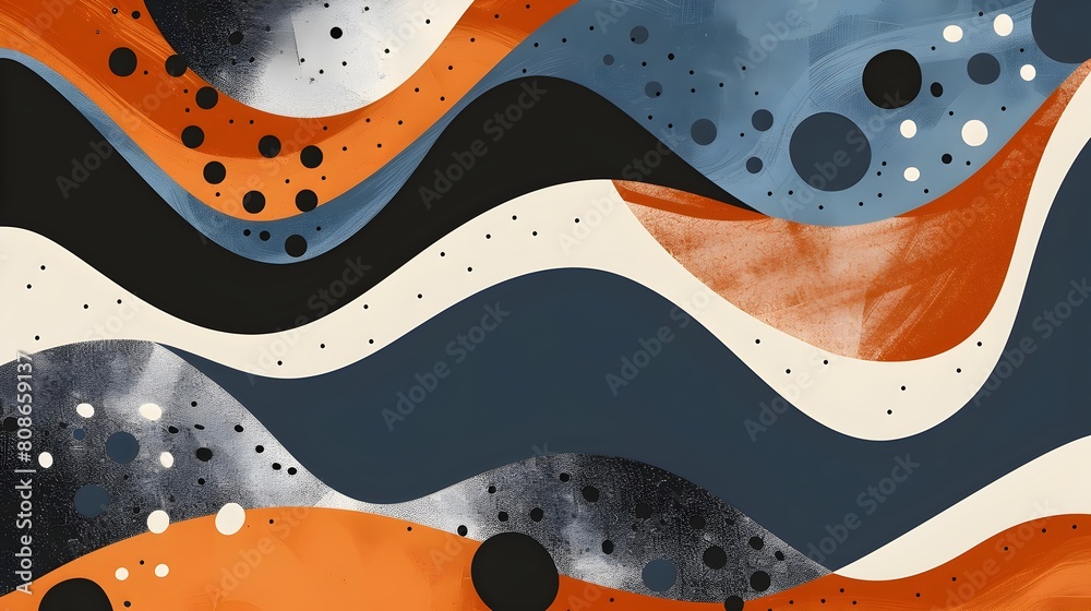Flowing Waves of Abstract Color and Texture Flowing Waves of Abstract Color and Texture