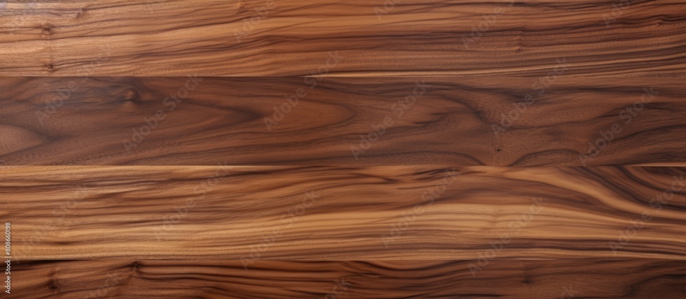 The copy space image showcases the texture of beautiful walnut wood The copy space image showcases the texture of beautiful walnut wood