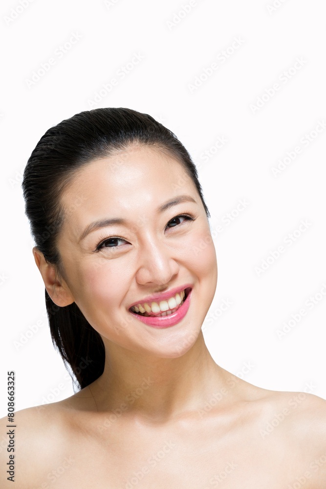 Shed young woman beauty Shed young woman beauty