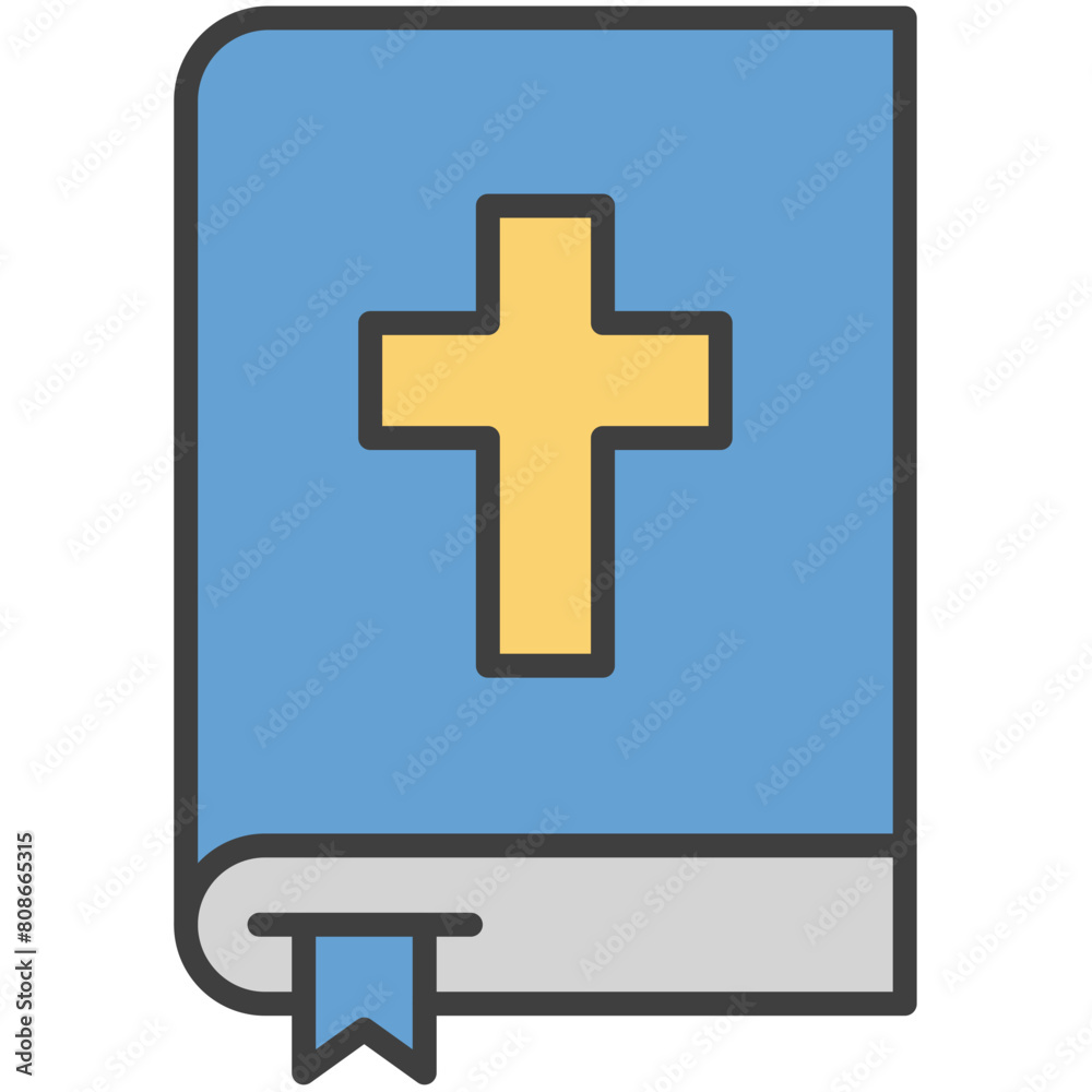 Obraz premium Wedding Colored Icon Pack