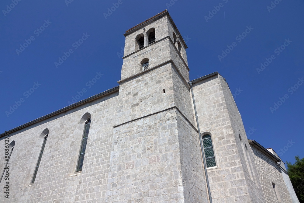 Kirche am Glagolitischen Platz in der Stadt Krk Kirche am Glagolitischen Platz in der Stadt Krk