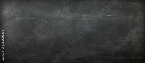 Chalk smudged on a blackboard creating a textured background. Copy space image. Place for adding text and design photo