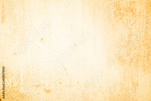 Yellow concrete stone texture for background in summer wallpaper. Cement and sand wall of tone vintage minimal. Concrete abstract wall of light yellow color, cement texture white blank for home decor.