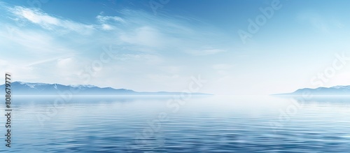 Wallpaper Mural Gorgeous copy space image showcasing a serene water backdrop Torontodigital.ca