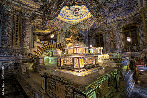 Tomb of Khai Dinh, Hue, Vietnam