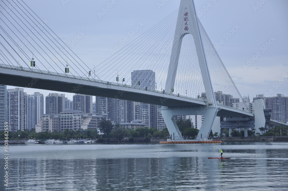 Obraz premium bridge over the river