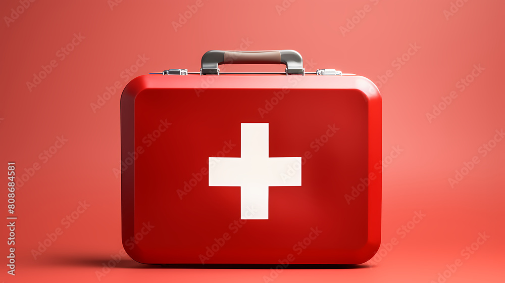 red first aid kit red first aid kit