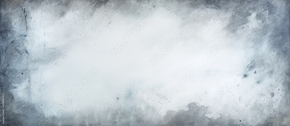 A watercolor painting on a gray paper with a textured surface copy space image A watercolor painting on a gray paper with a textured surface copy space image