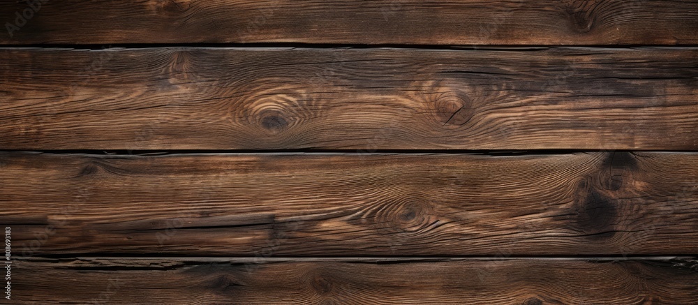 Fototapeta premium Aged wooden texture with copy space image for a background