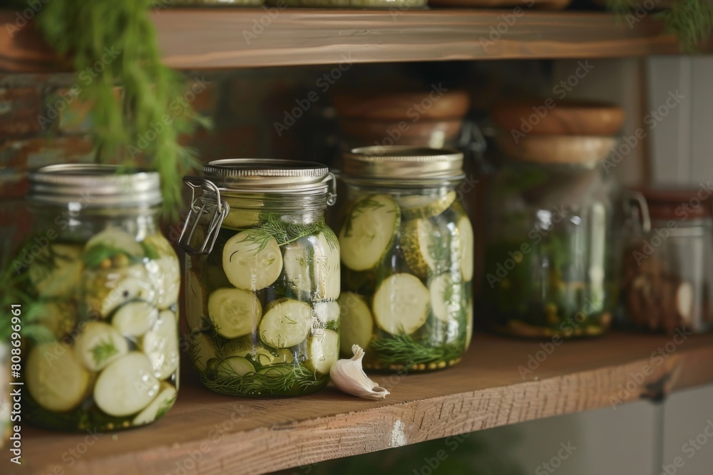 pickles with fresh dill and garlic pickles with fresh dill and garlic