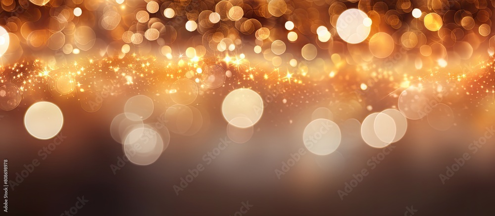Copy space image of a holiday festival backdrop with abstract blurred and silver glittering shine bulbs lights Celebrations display a sparkle circle creating a Christmas wallpaper decorations concept Copy space image of a holiday festival backdrop with abstract blurred and silver glittering shine bulbs lights Celebrations display a sparkle circle creating a Christmas wallpaper decorations concept