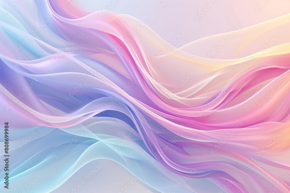 Subtle abstract background with soft pastel waves. Gradient colors For designing , Ai generated Subtle abstract background with soft pastel waves. Gradient colors For designing , Ai generated