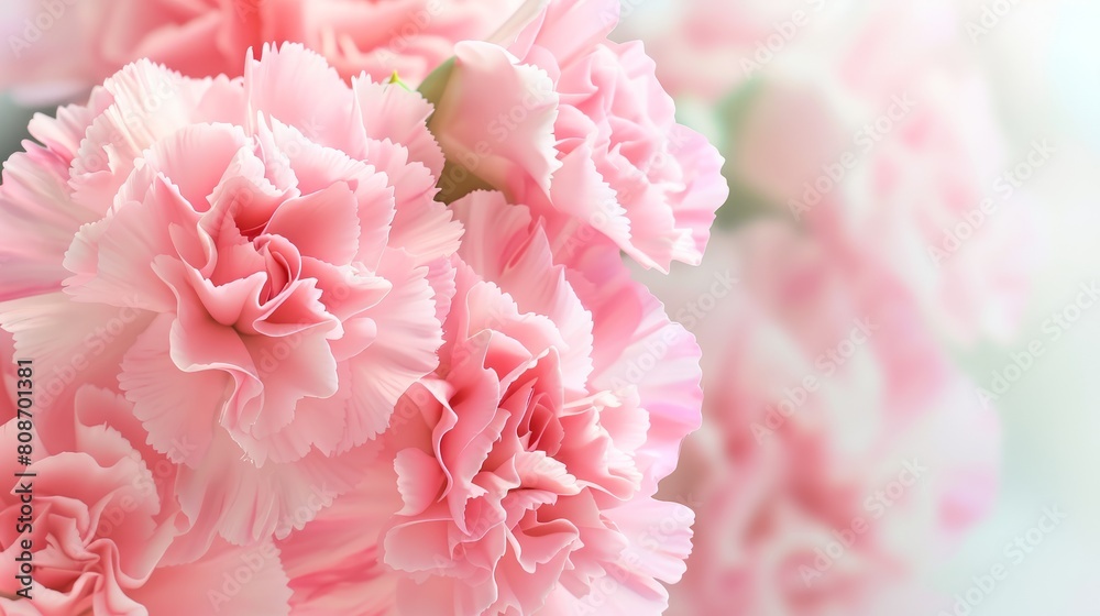 pink carnation flowers bouquet