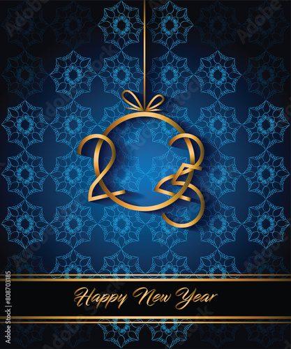 2025 Happy New Year background for your seasonal invitations, festive posters, greetings cards.