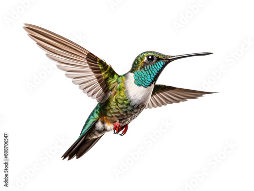 a hummingbird flying in the air © Simona