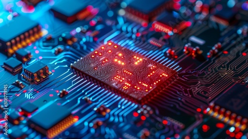 Digital Security Patch on Advanced Circuit Board