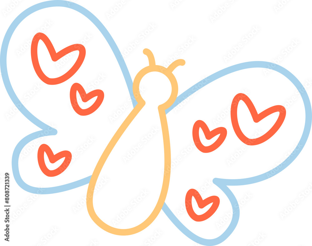 Cute Doodle Spring Element Cute Doodle Spring Element