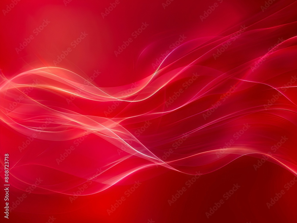 A red abstract background with wavy lines. A red abstract background with wavy lines.