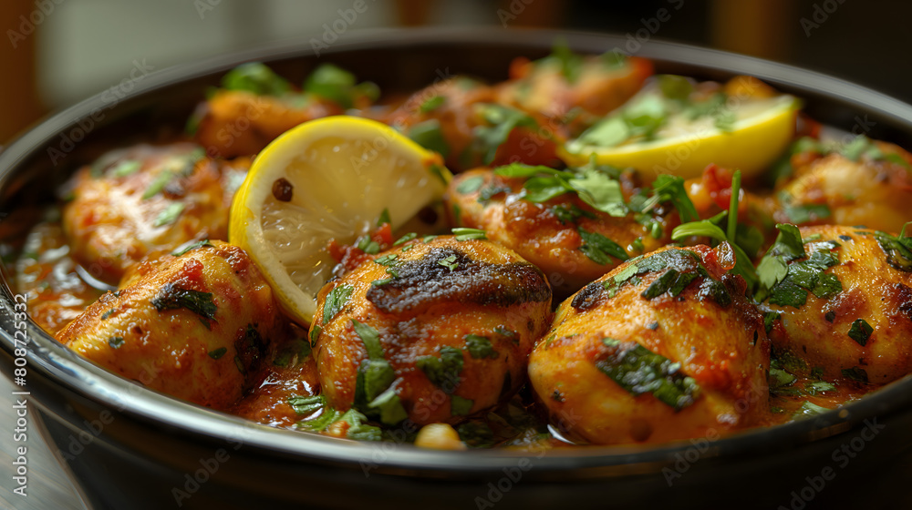 Chicken breast in garlic sauce Chicken breast in garlic sauce