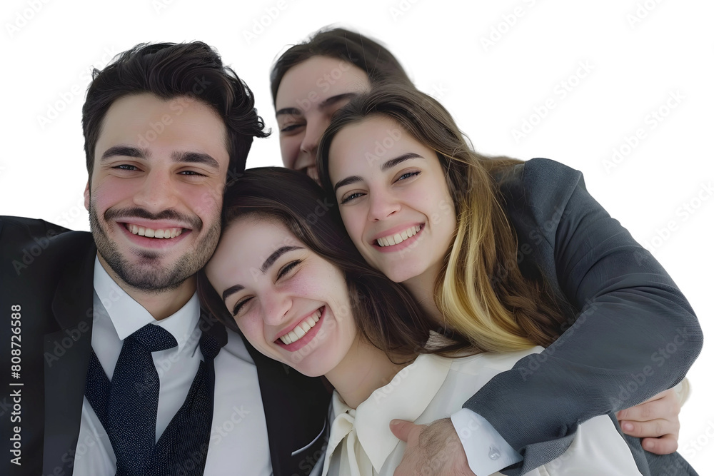 business team huh isolated on transparent background business team huh isolated on transparent background